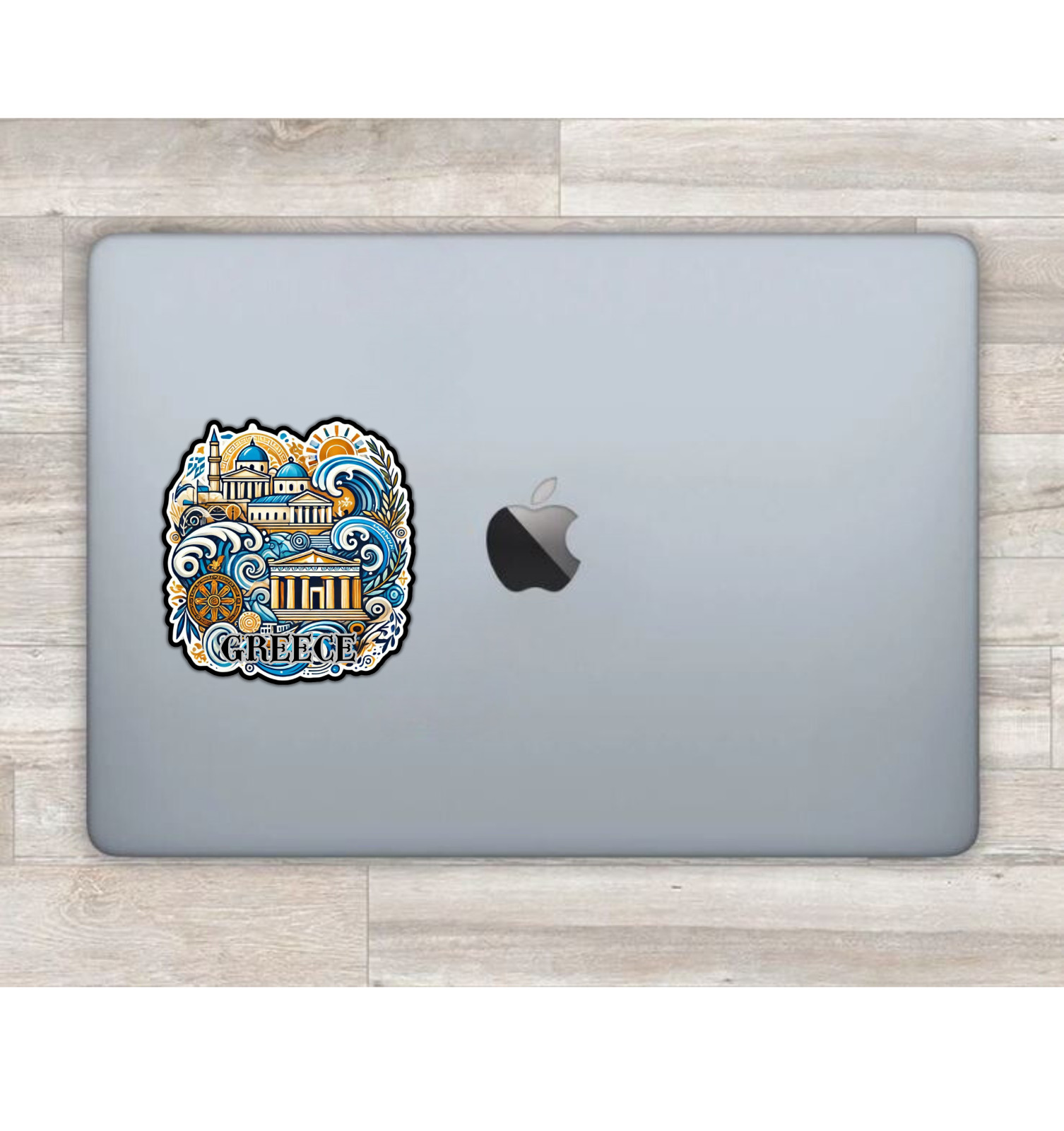 Greece Fridge Magnet or Laptop Sticker