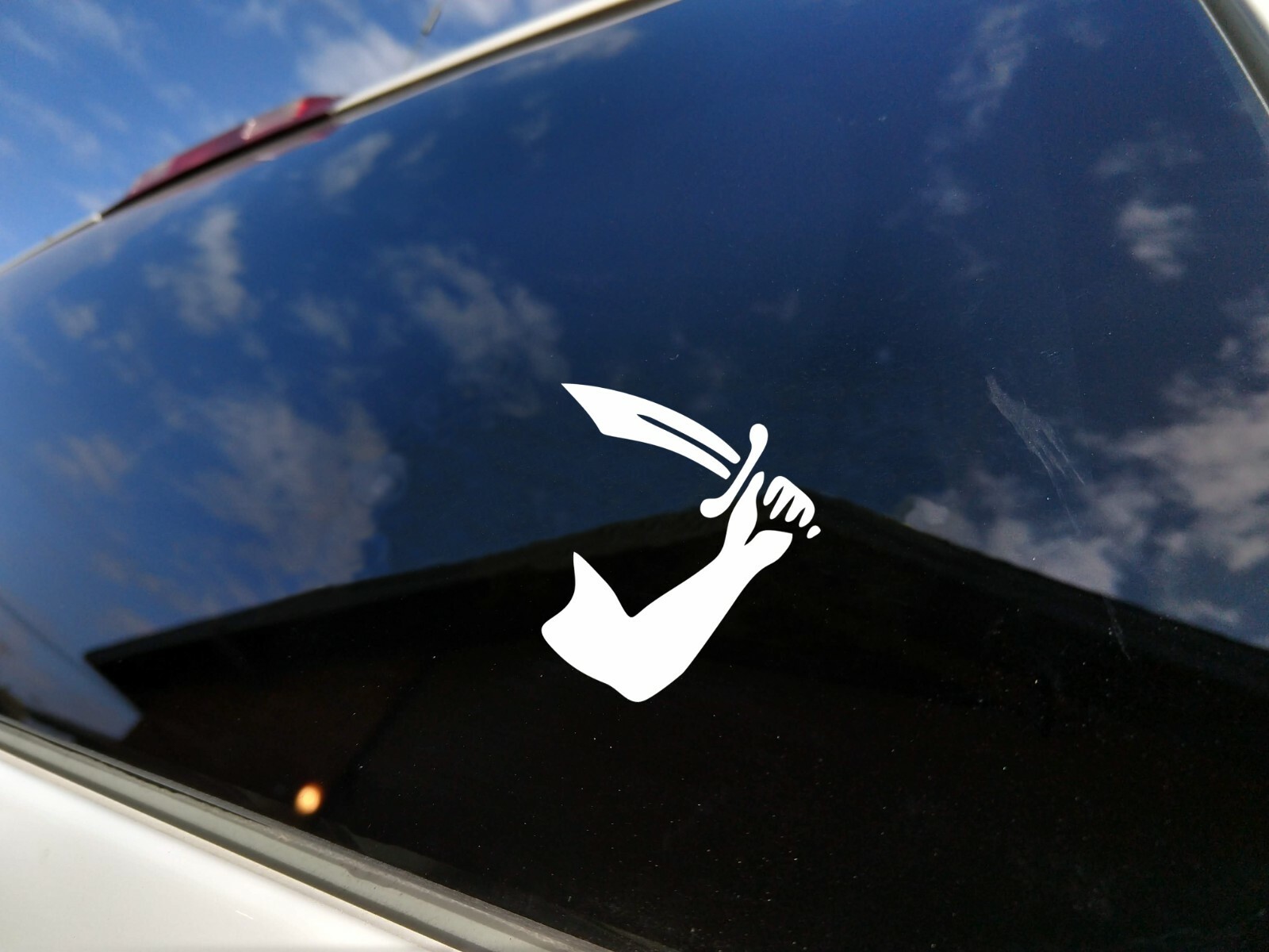 Pirate Flag Vinyl Decals Jolly Roger Blackbeard