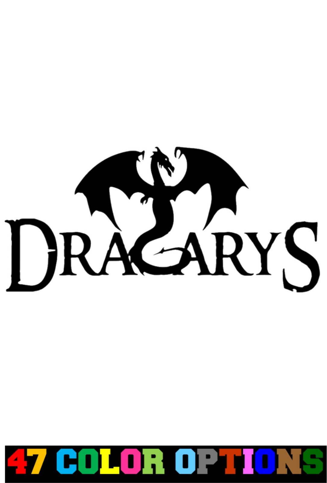 Vinyl Decal Truck Car Sticker Laptop – Game Of Thrones Daenerys Dracarys