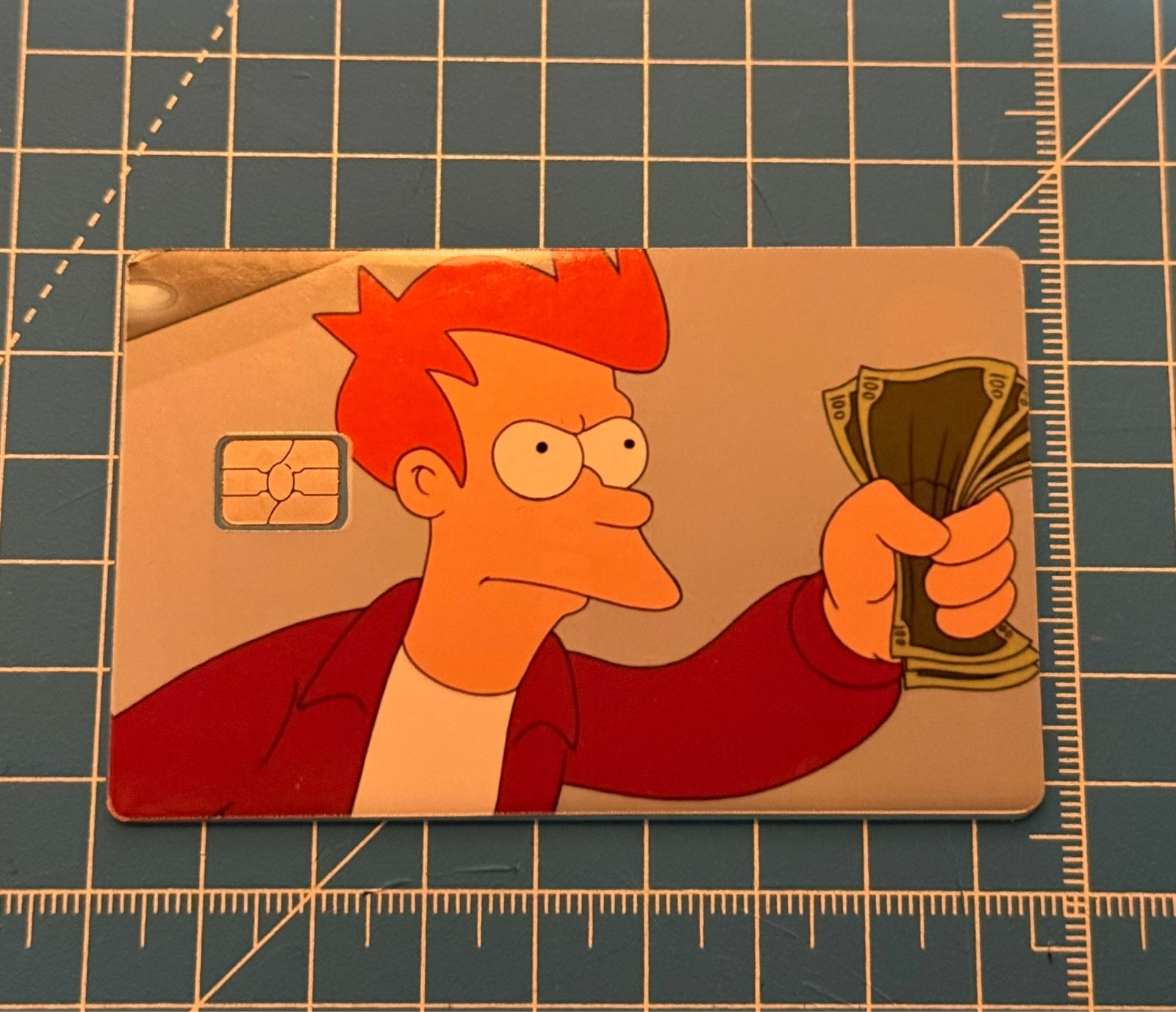 Custom Debit/Credit Card Cover Sticker – Personalized Card Skin (Chip Left/Right