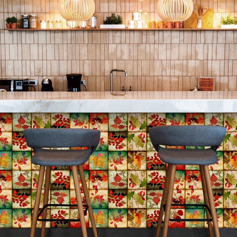 Transform Your Space with Removable Stair Wall Tile Stickers 24pcs Set