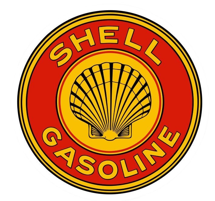 Shell Gasoline Sticker Vintage Look Decal R8476
