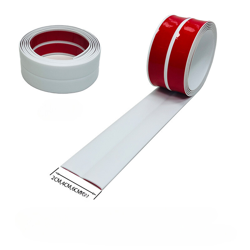 PVC Floor Transition Strip Self-Adhesive Floor Covering Strip Threshold Seam DIY