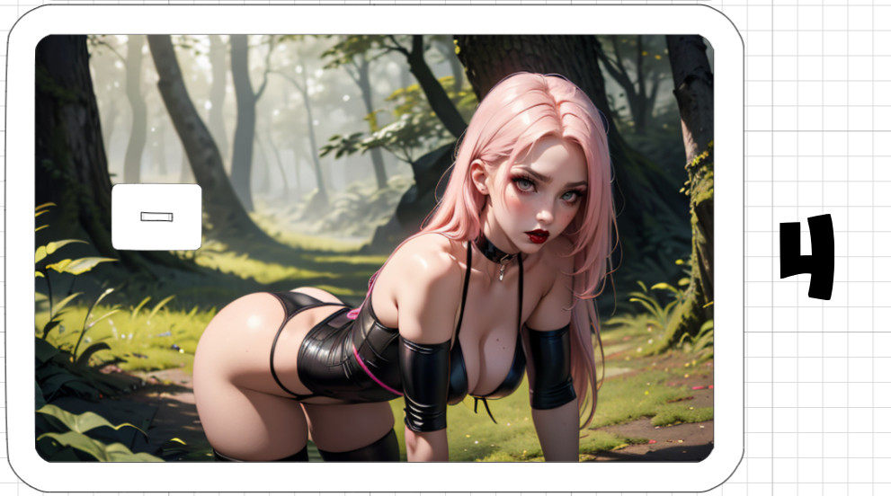 Sexy Anime Girl Credit Debit ATM Card Skin Sticker Goth NSFW Japan Ecchi Ahegao