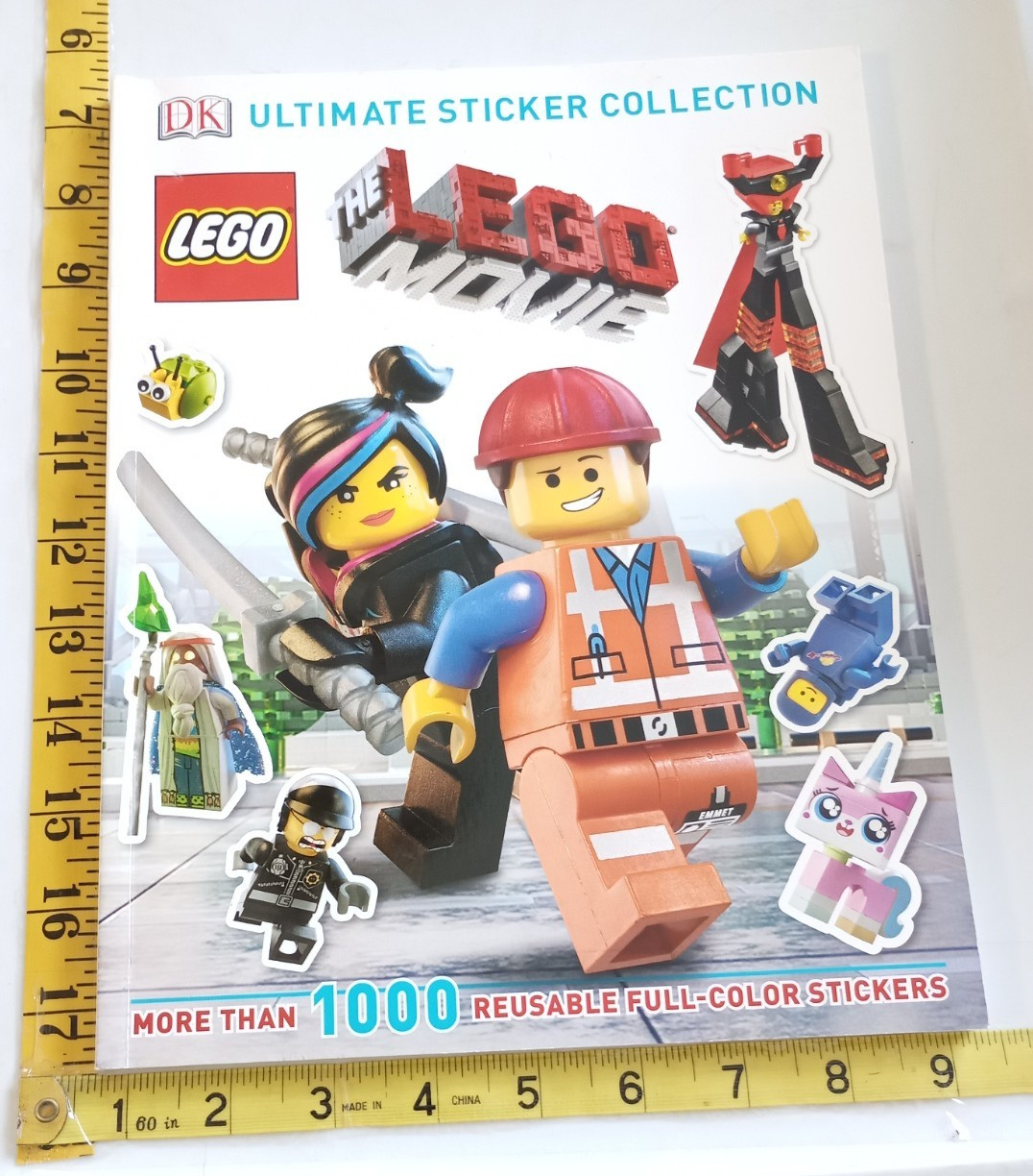 Lego The Lego Movie 1000+ full color reuseable sticker book