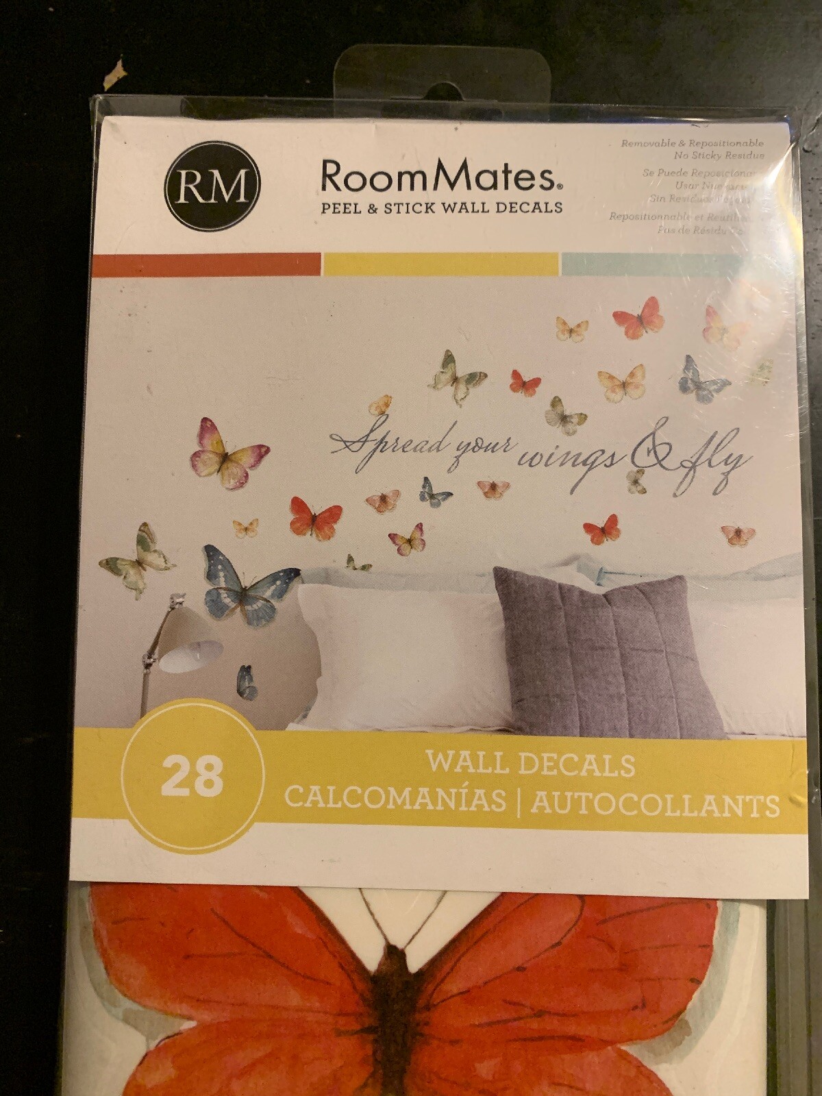 Peel & Stick Wall Decals: 28 Count (New)