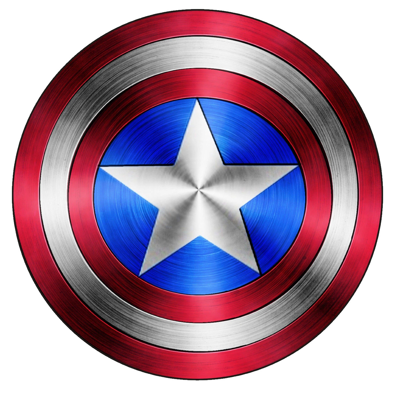 Captain America Shield Decal Sticker Logo Window Car Truck Laptop Vinyl 01