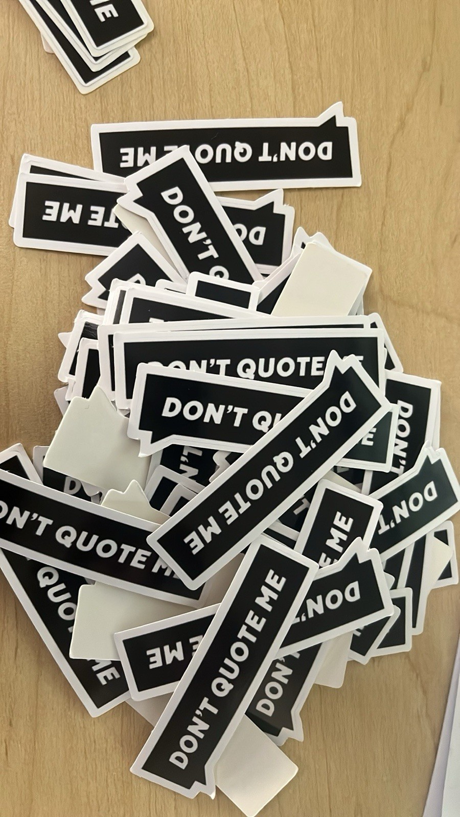 Custom Stickers Logo Product Label Bulk Decal Vinyl Water & Scratch Resistant