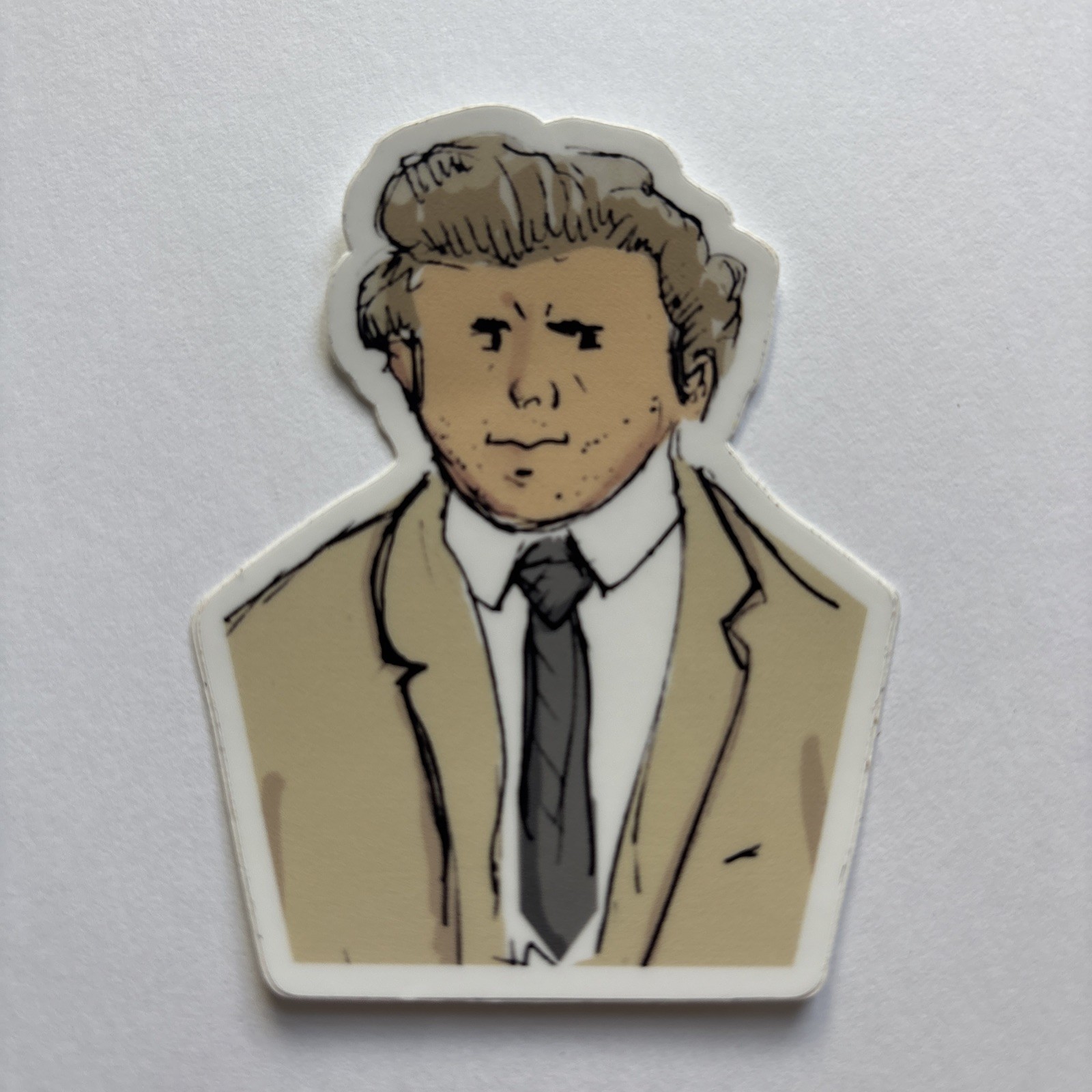 Columbo Sticker – Original Art – 2.5"x3"