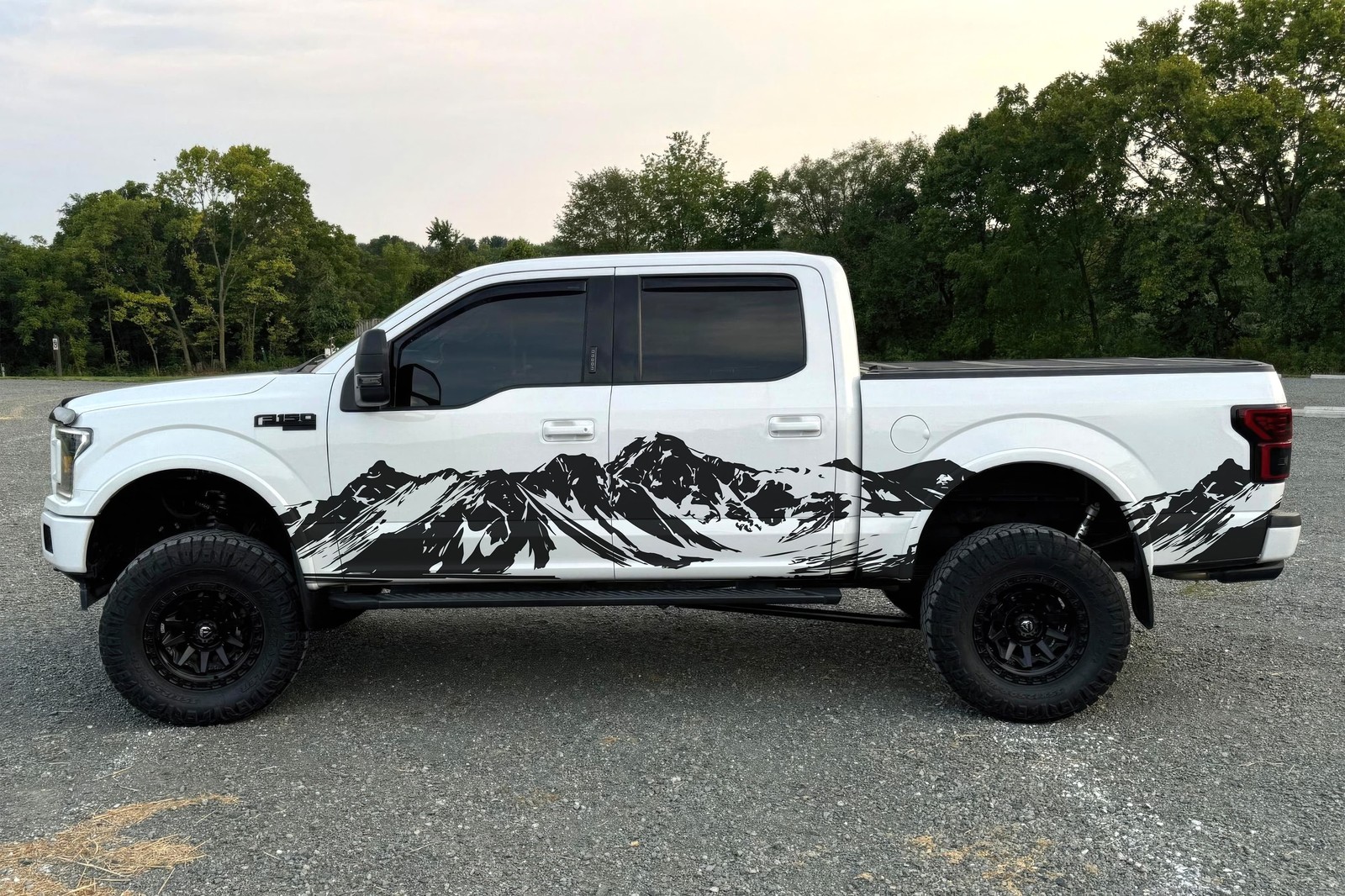 Aftermarket Mountain Truck Graphic Decal. Overland Vinyl Decal. #7085