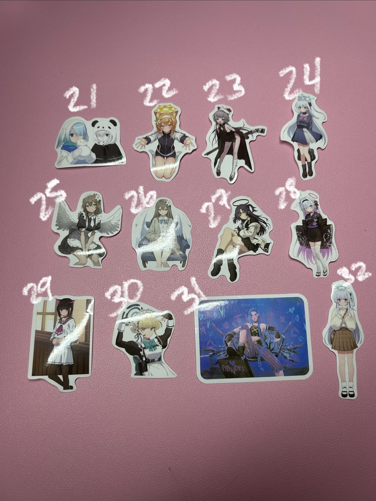 LOL League Of Legends Jinx And More Anime Stickers