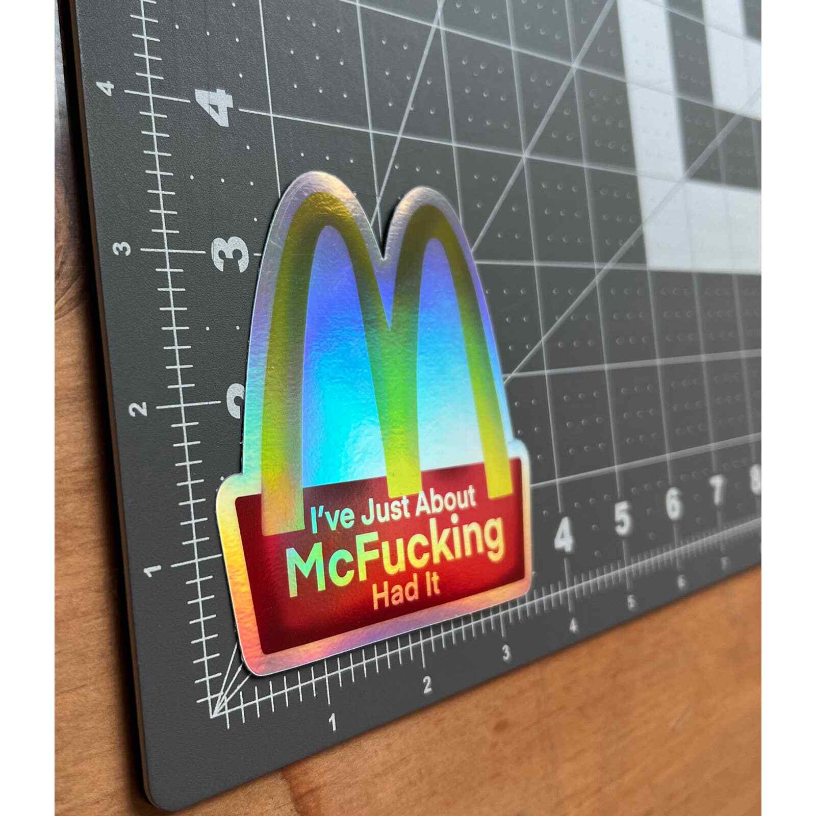 McFucking Had it | McDonalds | Parenting | Mental Health | Vinyl Sticker Decal