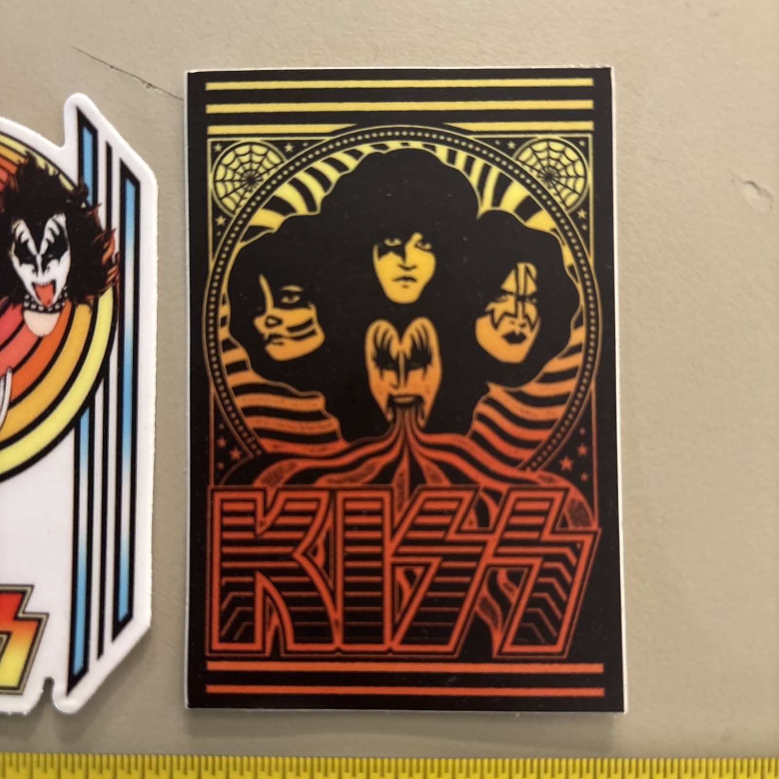 KISS (2 Stickers Are Dishwasher Safe) Music/ Art / Punk Rock / Metal