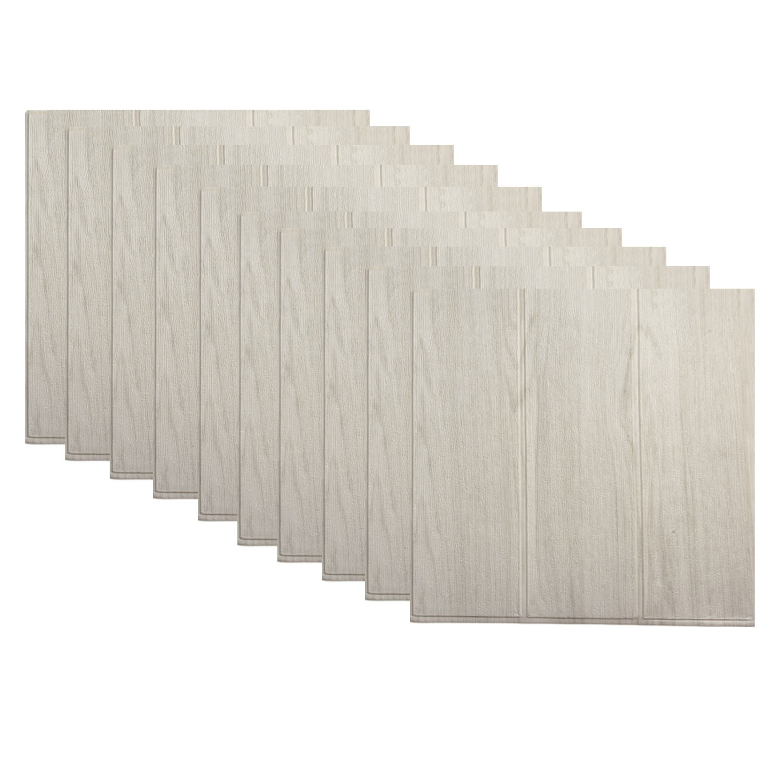 10pcs Wood Grain 3d Decorative Waterproof Self-adhesive-Wallpaper High Quality