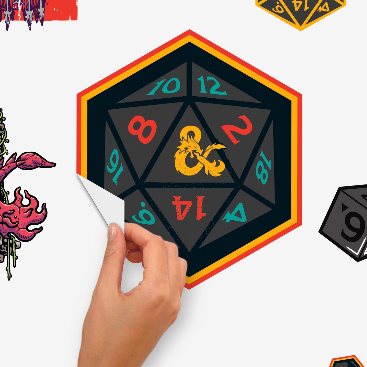 RMK5350SCS Dungeons and Dragons Peel and Stick Wall Decals