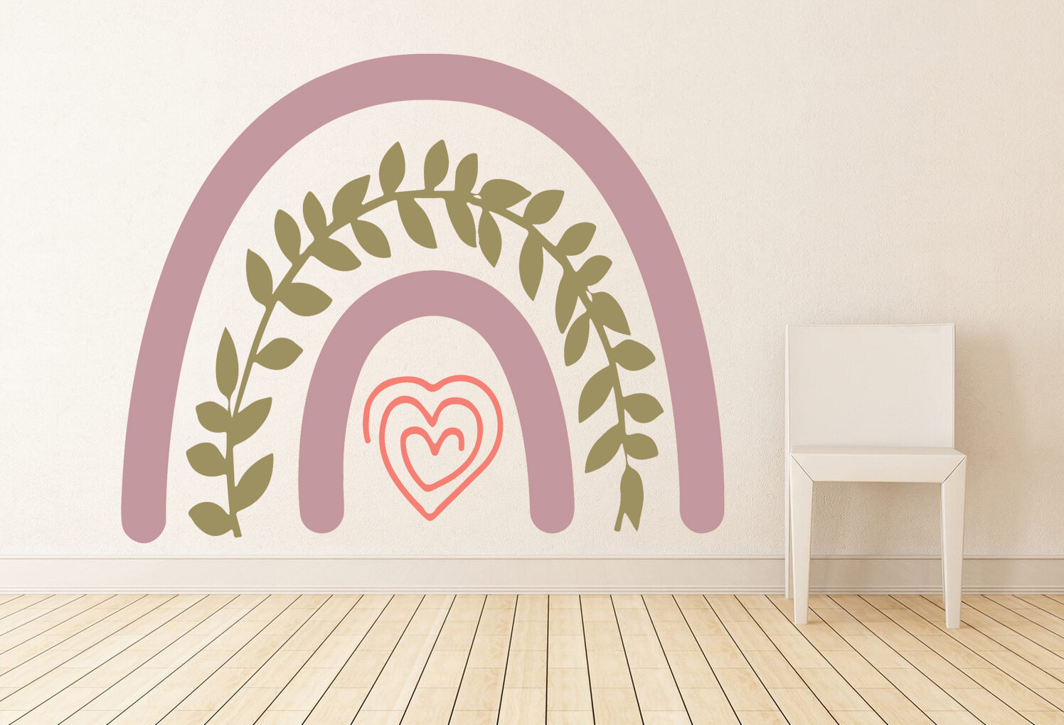 Boho rainbow classroom decor decal Arch wall decal rainbow Arch wall decal
