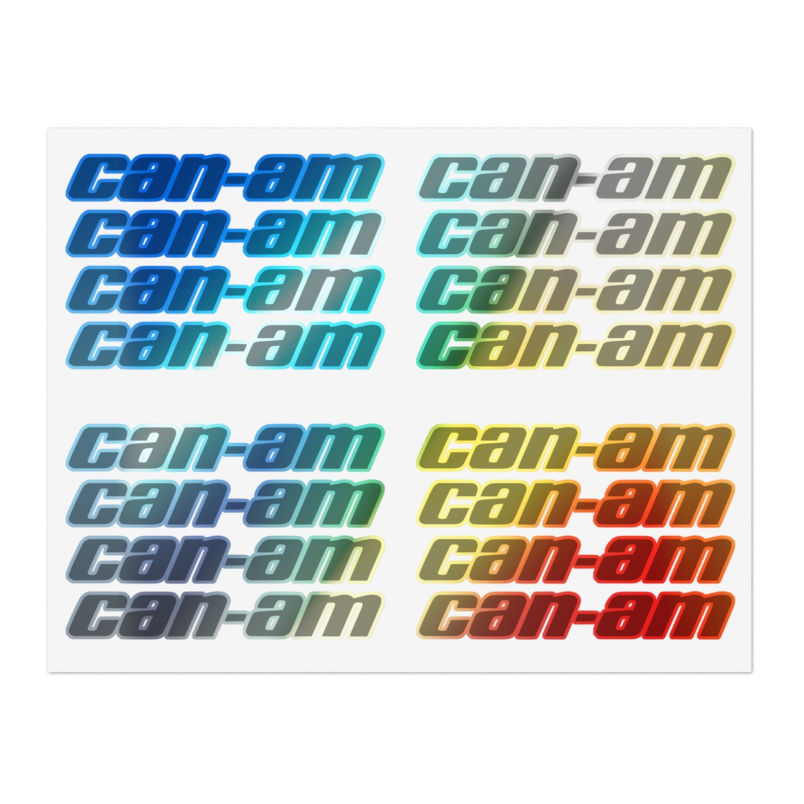 CAN-AM LOGO DECAL 16 PACK 5" LONG