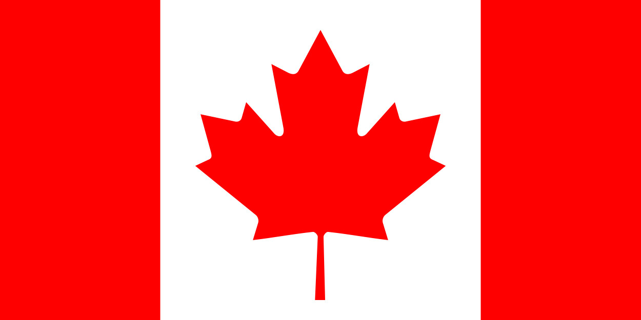 Canada Country Flag Vinyl Decal Sticker Car Truck Bumper Laptop Mug Tumbler