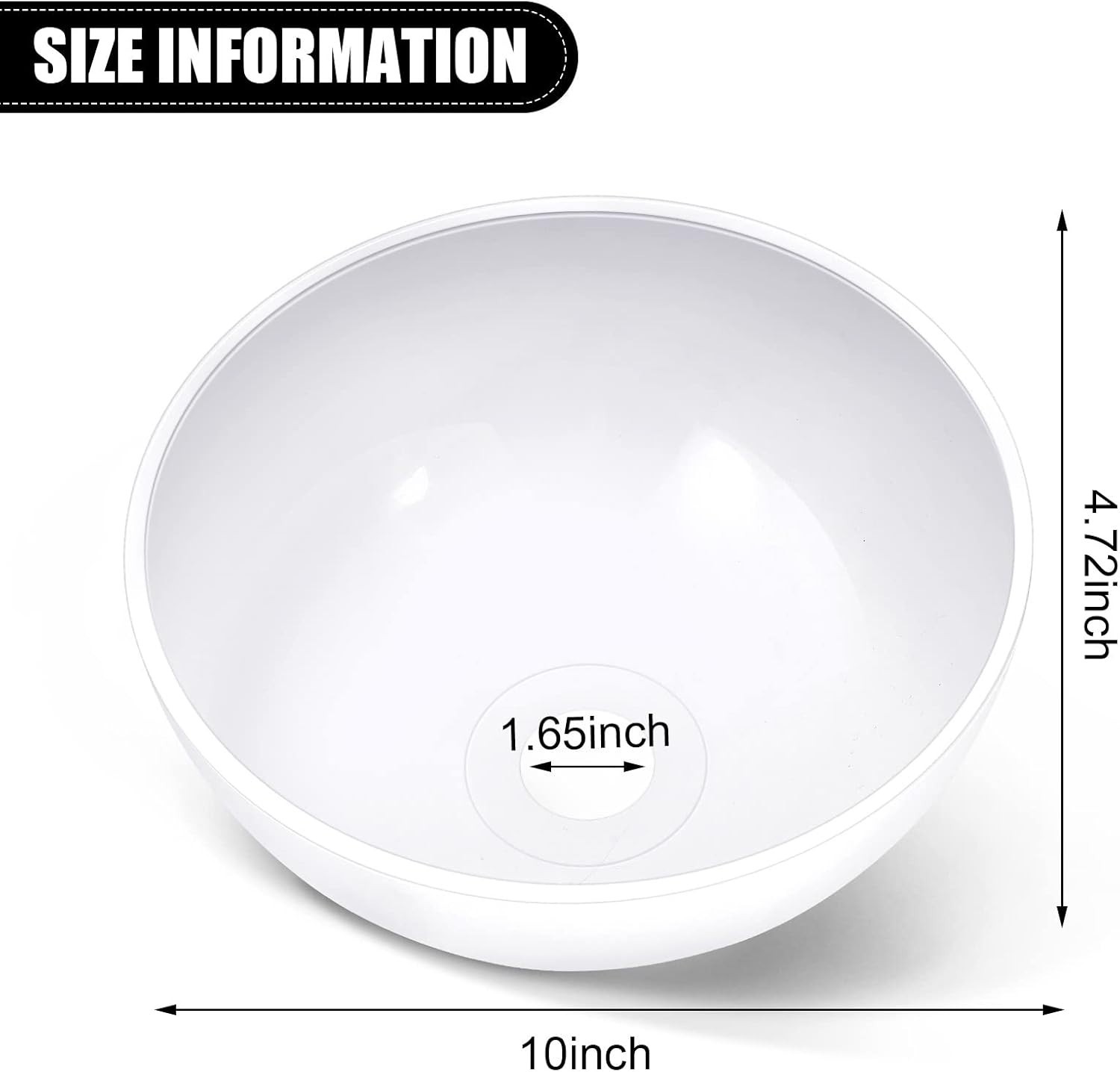 Replacement Lamp Shade 4 Pcs White Replacement Plastic Lampshade 2 Pack 1.65" Fi