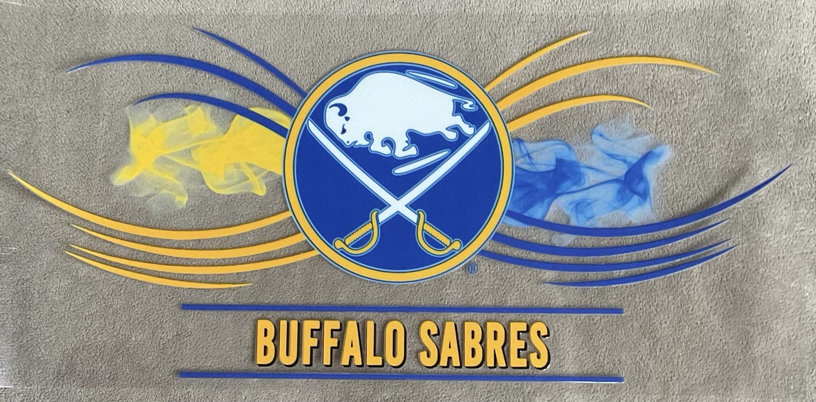 BUFFALO Hockey Team UV DTF Waterproof Transer Sticker Cup Wrap DIY Glasses