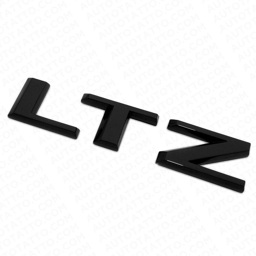 1Pcs Big Size Tailgate LTZ Letter Logo Emblem Nameplates Decal for 2019-2021 …