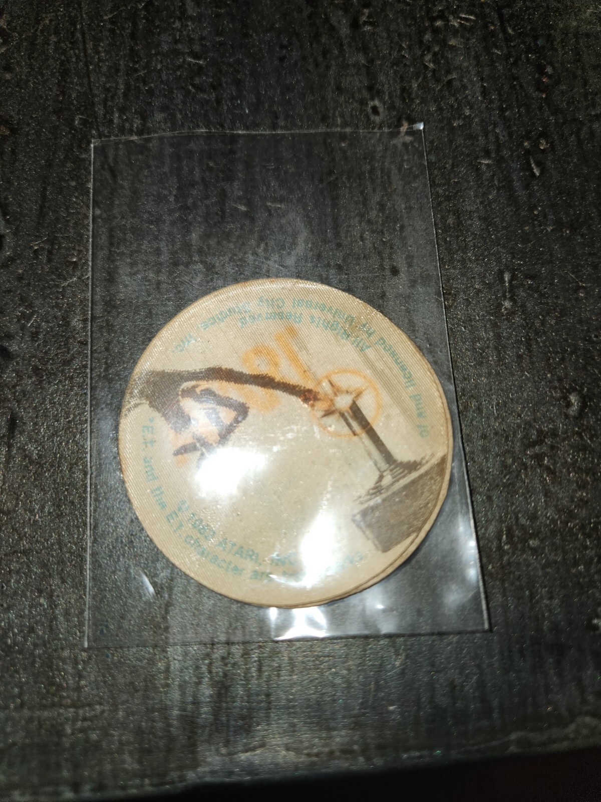 Atari Brings E.T. Home Sticker Vintage Lenticular 1982 Rare Memorabilia