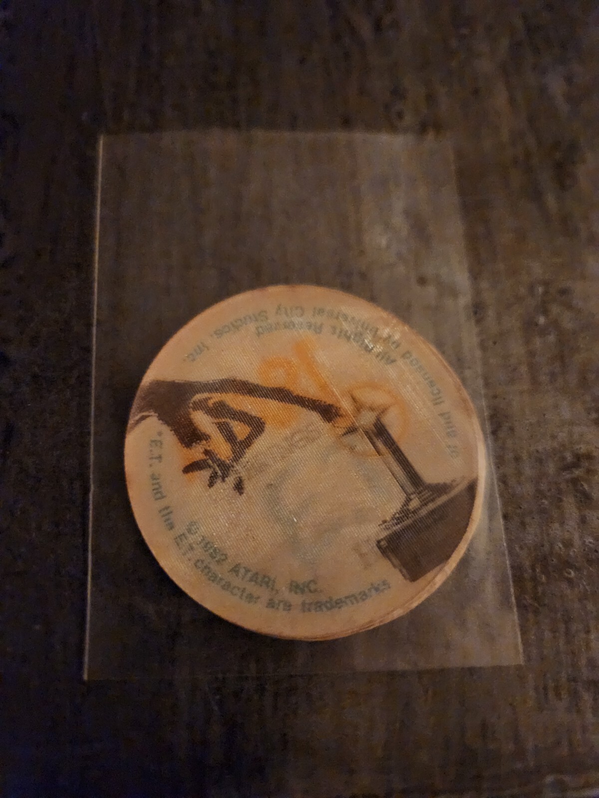 Atari Brings E.T. Home Sticker Vintage Lenticular 1982 Rare Memorabilia