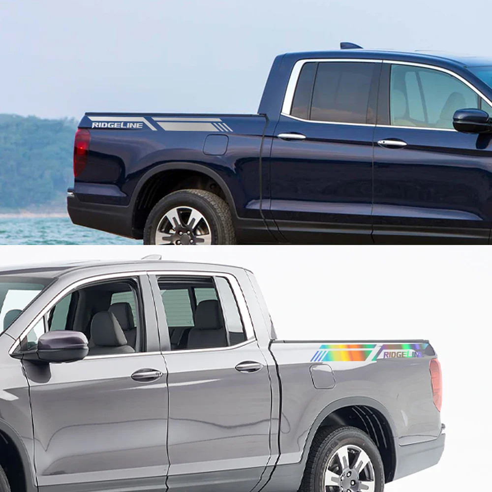 4×4 Trunk Side Stripe Decal for Honda Ridgeline | Vinyl Truck Graphics