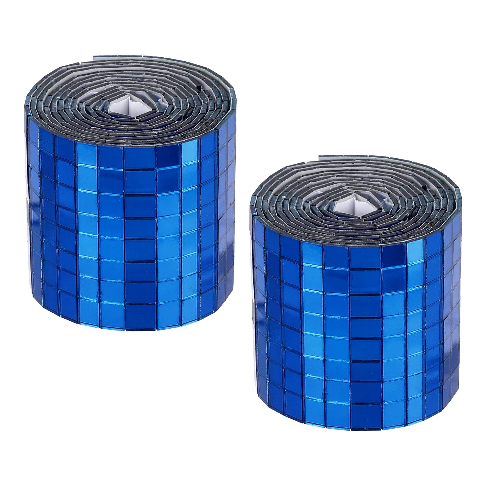 3200 Pieces Adhesive Mosaic Tiles 5 x 5 mm Disco Tiles Blue 2 Pcs