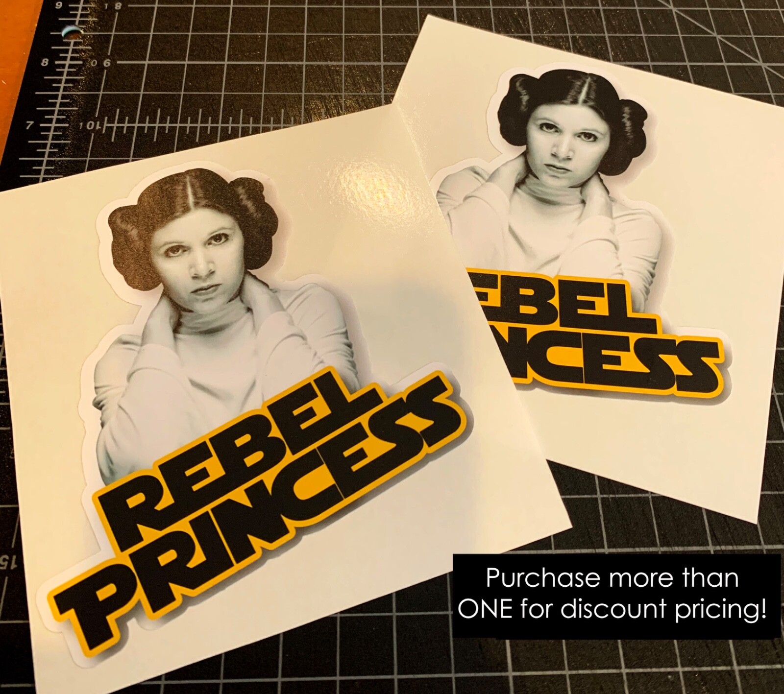 Star Wars Rebel Princess – Leia Decal/Sticker