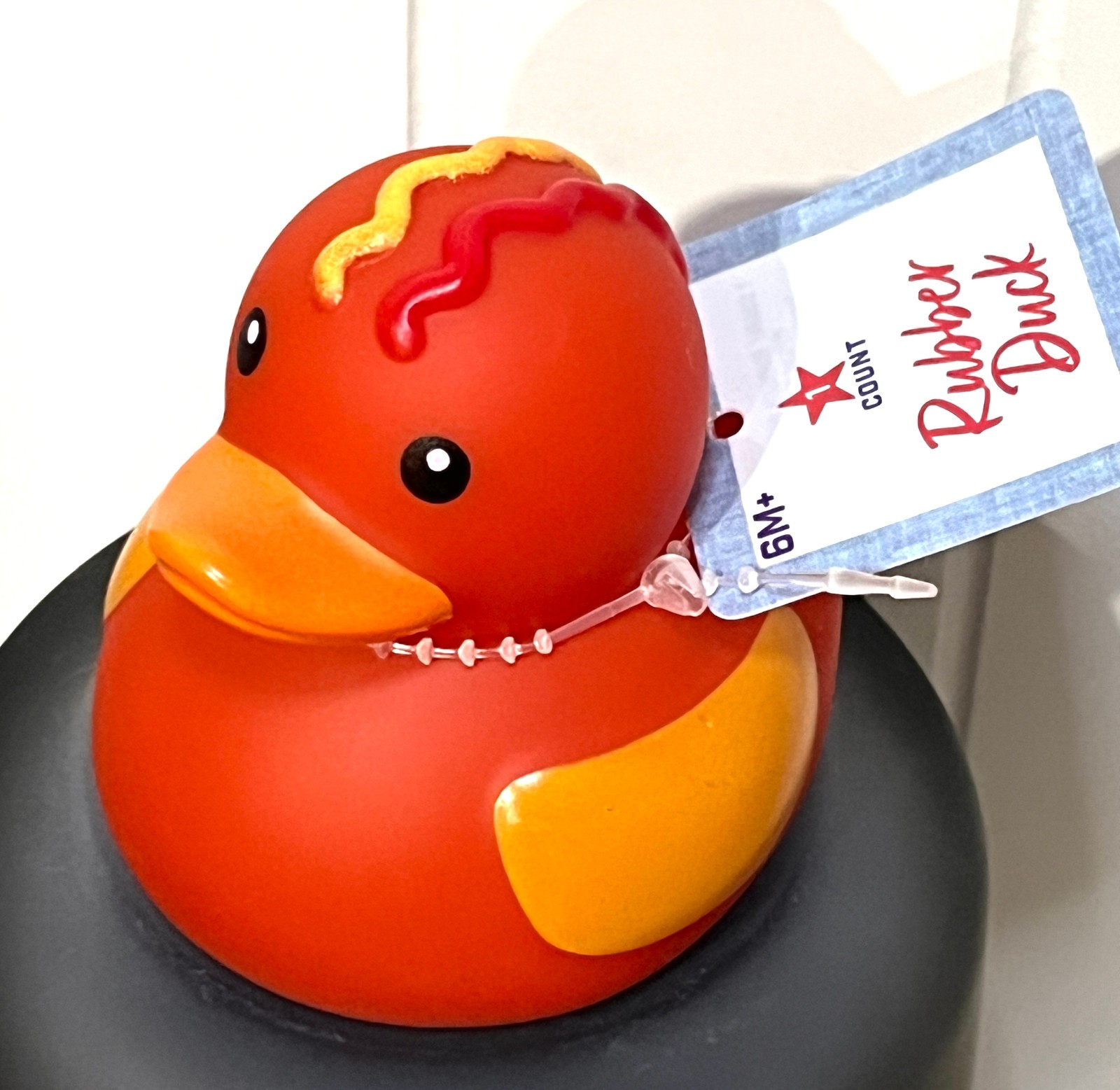 Barbaque BBQ Holiday Hot Dog Rubber Duck Collectible – NEW