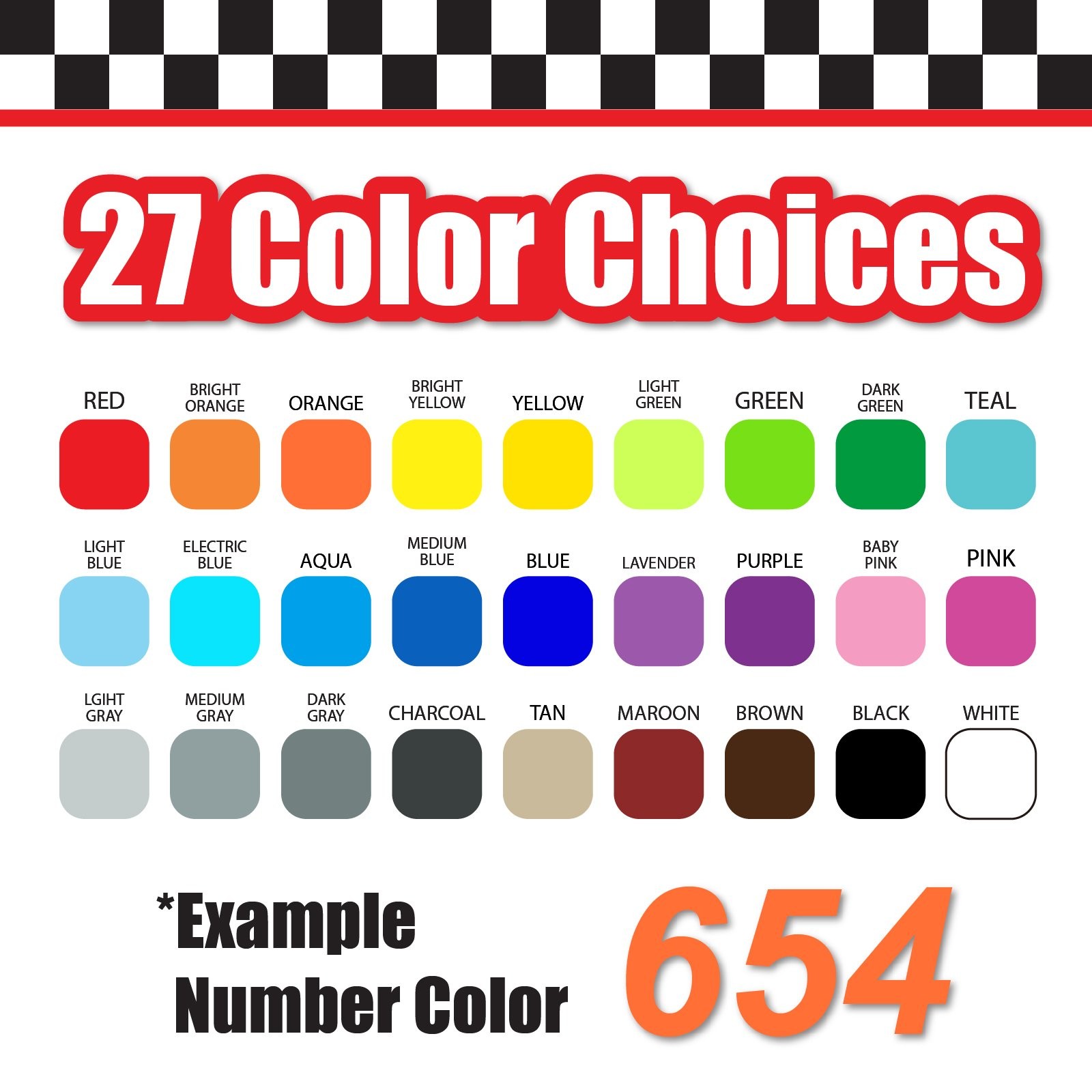 3x 3 Digit Custom Single Number Stickers Decal Locker Door Mailbox Arial Italic