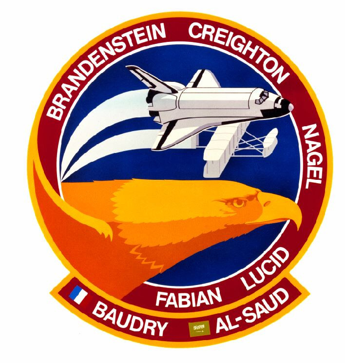 STS-51g Nasa Discovery Space Program Decal Sticker M476