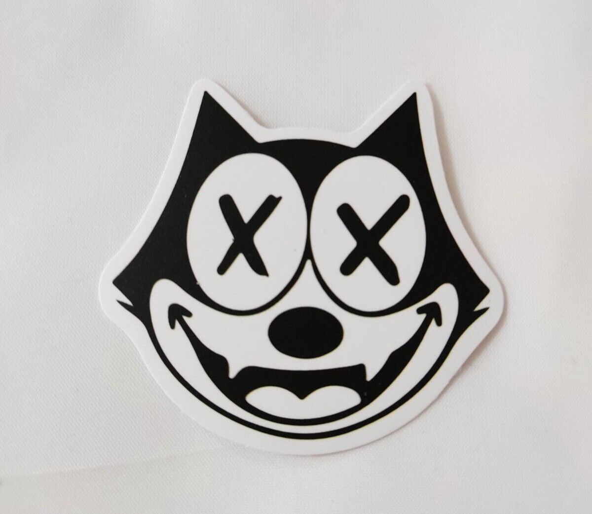 Felix the Cat Waterproof Logo Decal Sticker 2"x1.75"