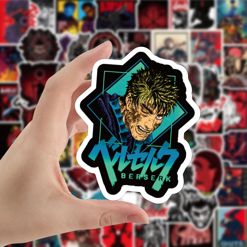 100Pcs Berserk Game Sticker for Adults Teens Girls Scrapbooking Water Bottles