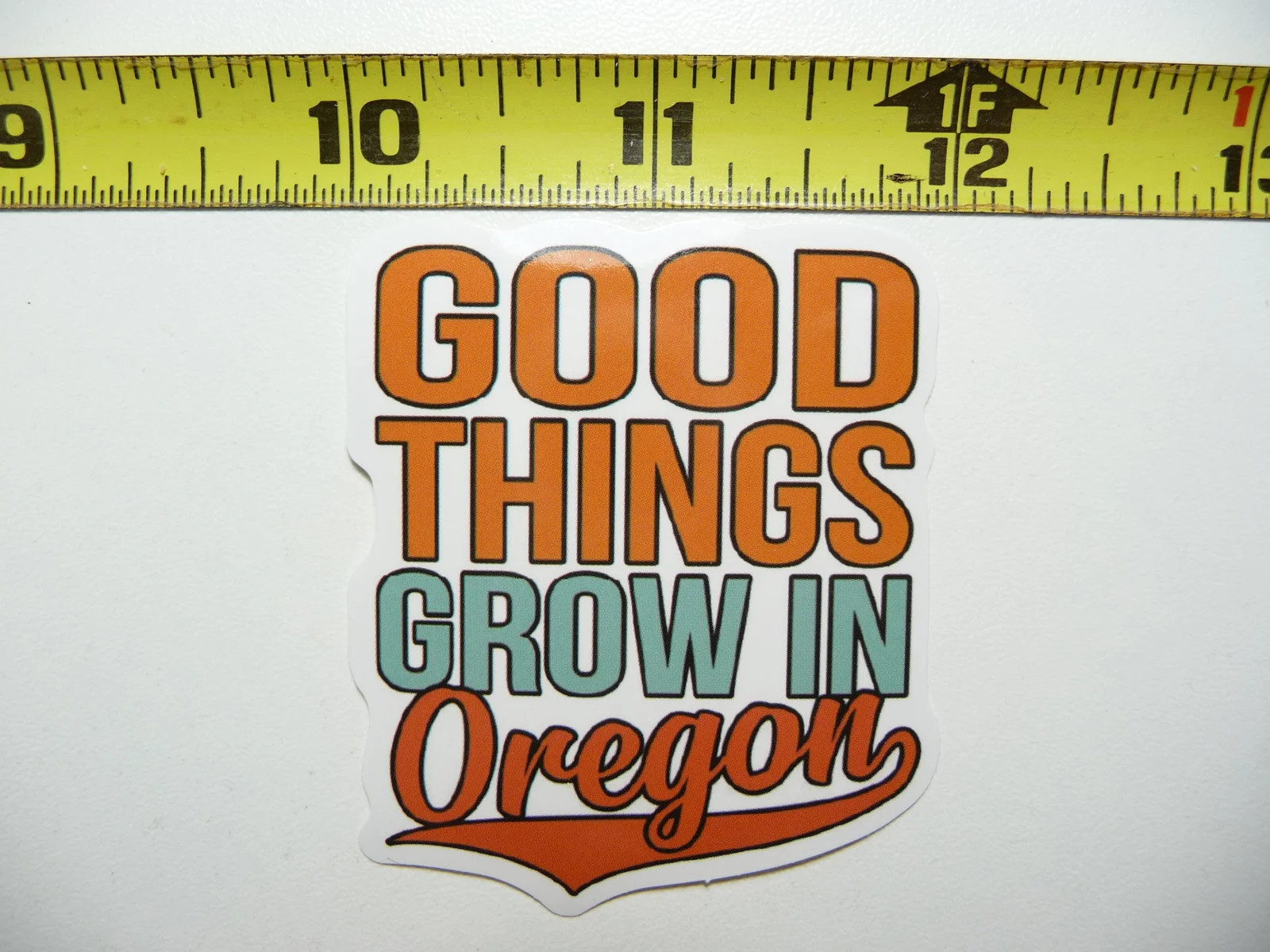 OREGON GROW FARMING POSITIVE SMALL STICKER DECAL PRIDE SOUVENIR TRAVEL MEMORIES