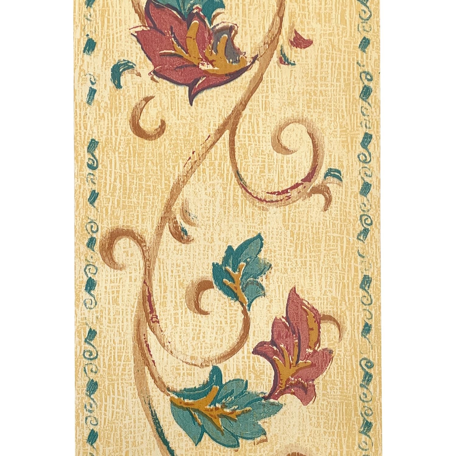 32.8 Feet Wallpaper Border Roll Leaf Peel and Stick Wall Decor Paper Sheet Ba…
