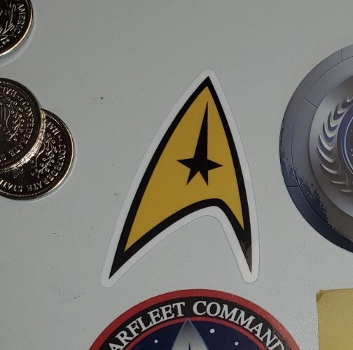 Star Trek STICKERS variety PACK LOT of 4 *WORLDWIDE 🌐 SHIPPING*