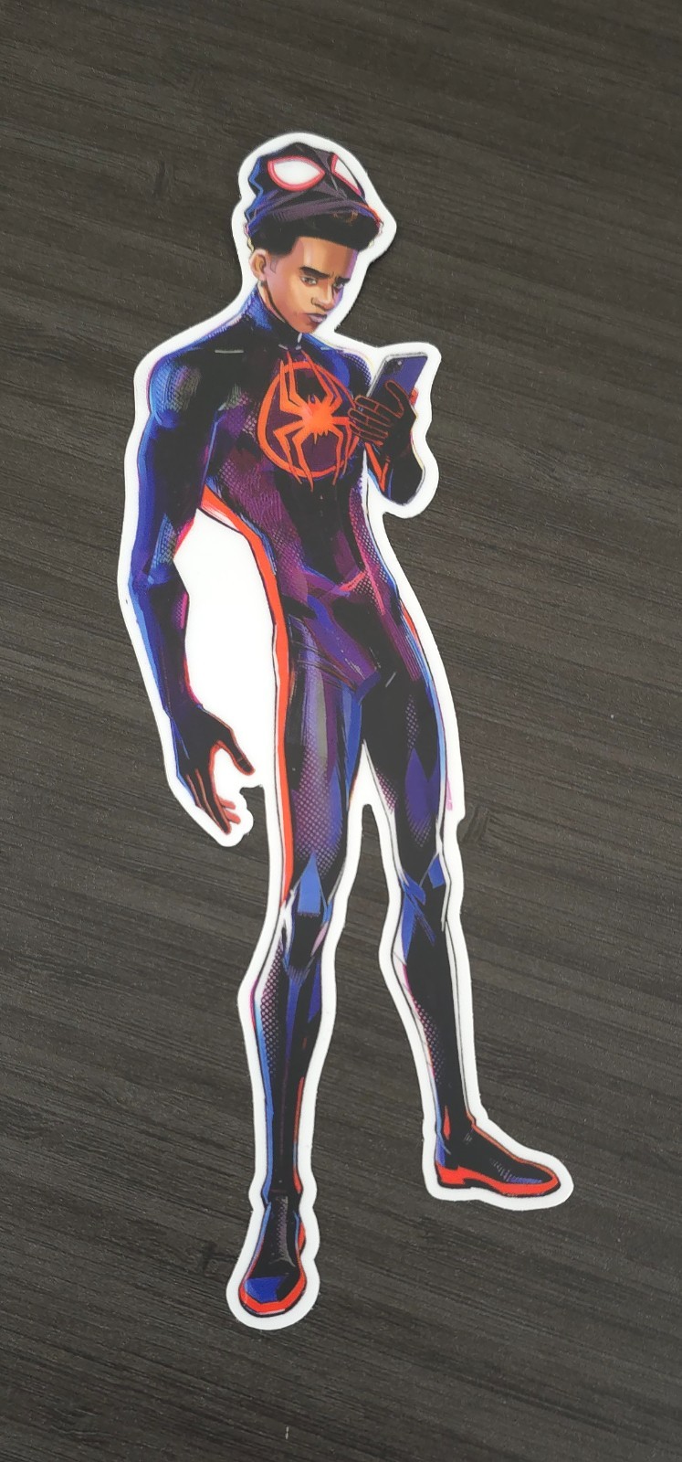 Brand New-Verse Miles Morales Spider-Man Fan Art Die Cut Vinyl Sticker