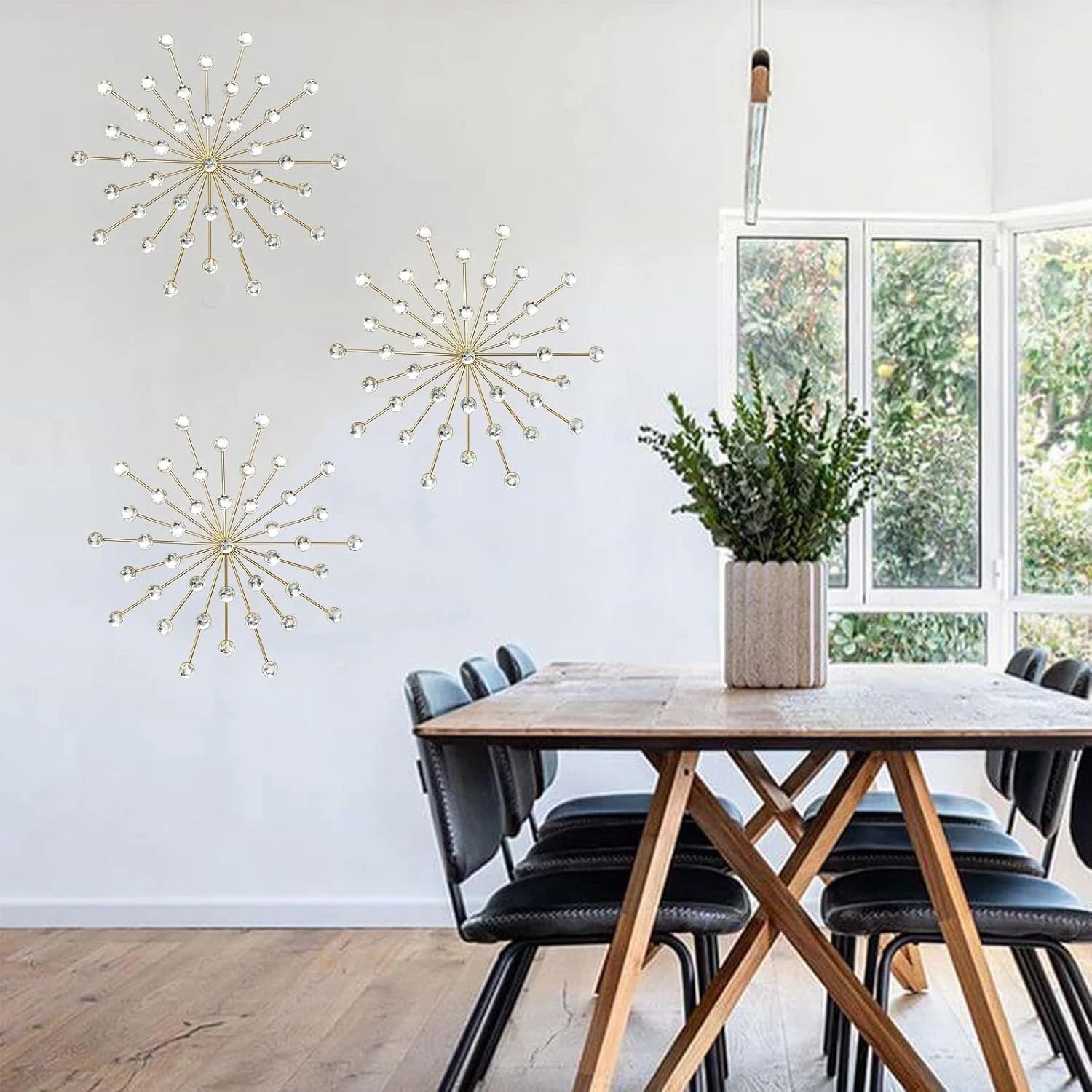Sparkling Crystal Rhinestone Wall Art – Elegant Home Decor