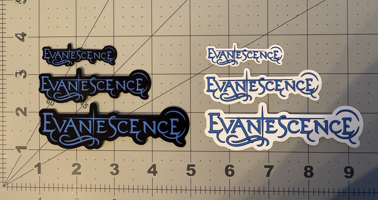 Evanescence 6 Sticker Lot Alternative Rock