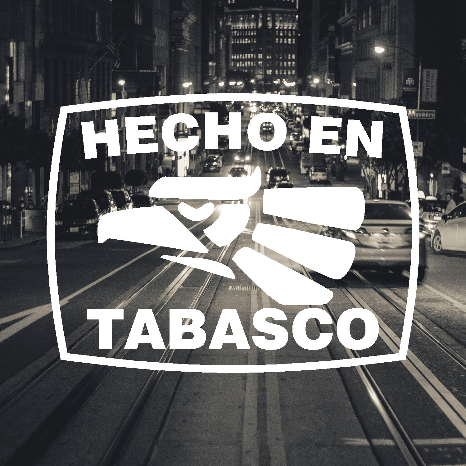 Hecho En Tabasco Decal Estado de Mexico State Aztec Aguila Villahermosa