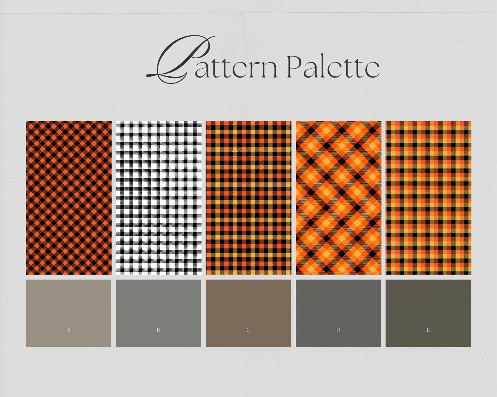 Tartan Buffalo Plaid Pattern Vinyl Siser HTV & Adhesive Craft Vinyl Oracal
