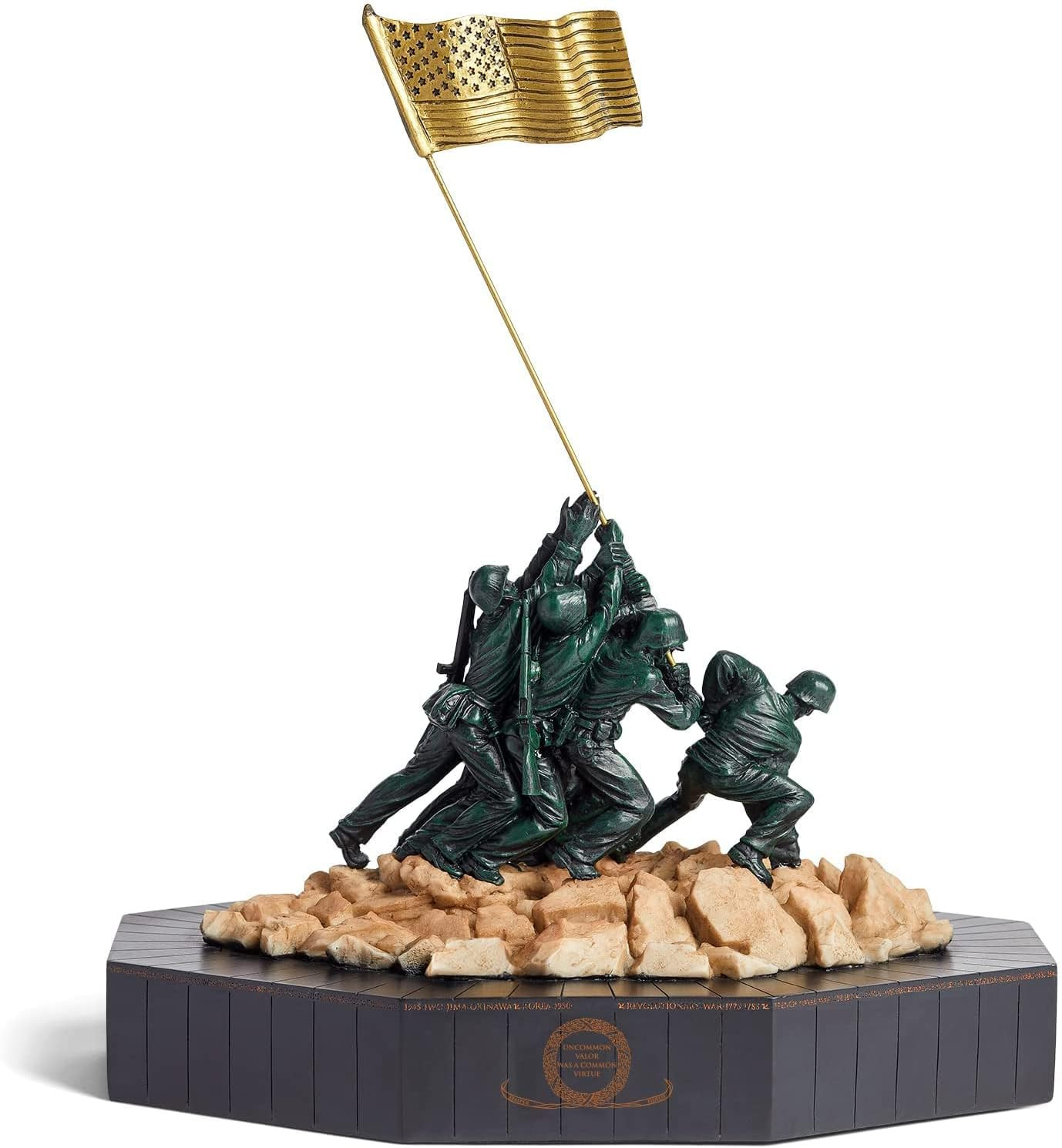 Large Marine Corps Iwo Jima Statue – Detailed, USMC WW2 War Memorial – Marine Co