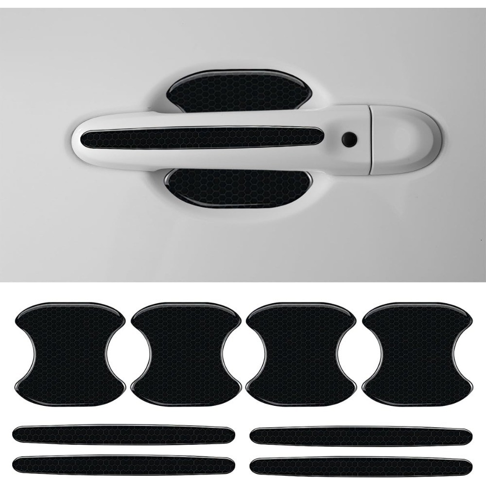 8PCS Car Door Handle Scratch Protector Film Anti-Scratch Paint Protection Cover
