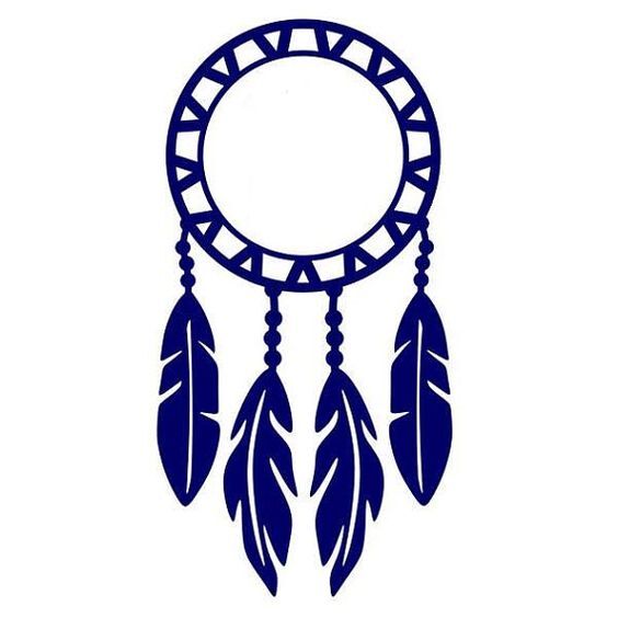 Circular Personalized Monogram Wreath Decal / Dreamcatcher-Basketball-Dog-Deer