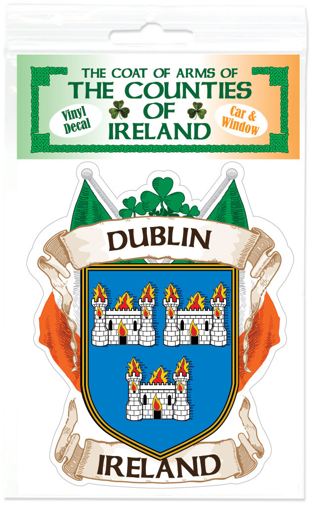 County Dublin Ireland Irish Decal Sticker