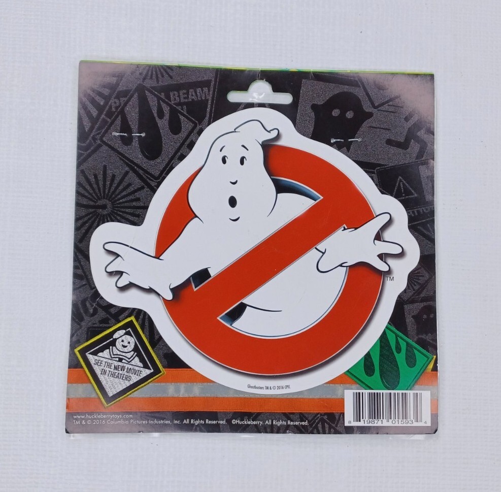 Ghostbusters Ghost Busters Vinyl Car Sticker Decal 5.5" x 4.75" New