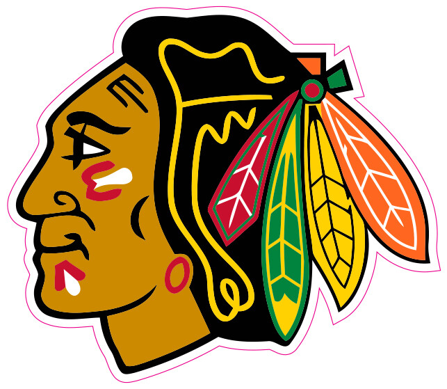 Chicago Blackhawks Hockey Vinyl Decal Sticker Car Truck Bumper Laptop Tumbler