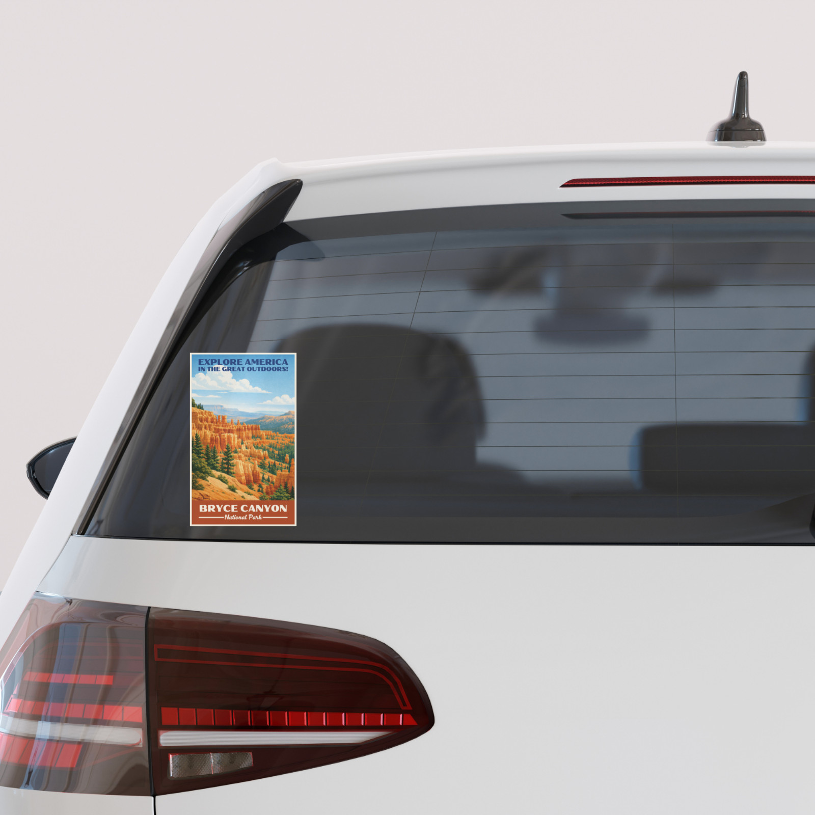 Bryce Canyon National Park Sticker WPA Vintage Travel Waterproof Decal Utah